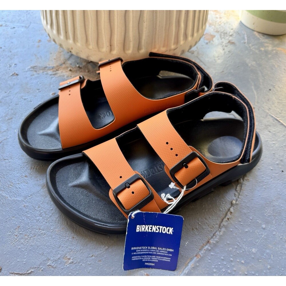 Birkenstock Mogami Terra Sandal Burnt Orange SZ.EU-41 US-8 NWOB